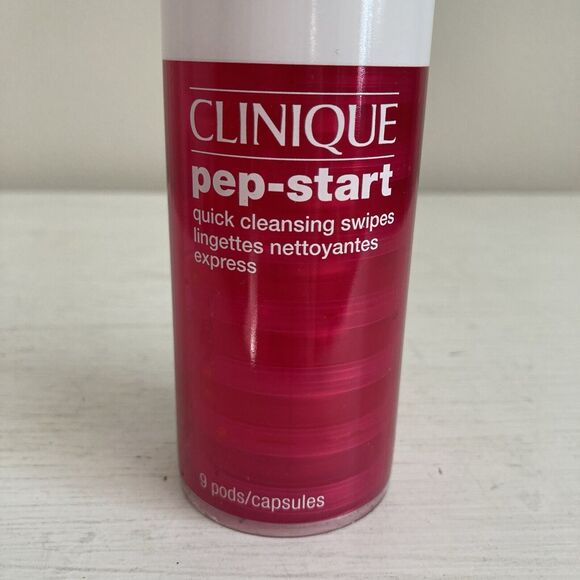 Clinique Lot Pep Start Cleansing Swipes Take the Day Off Cleansing Balm Travel - Picture 2 of 5
